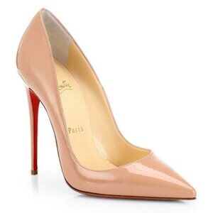Christian Louboutin So Kate Elegant Nude Stiletto Heels Size 40 (9 US)